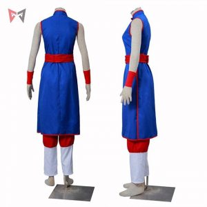 DB Chichi Cosplay Adult Kids Chinese Gongfu - Dragon Ball Z Merch