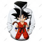 Dragon Ball Hoodie Son Goku White 3D Printed Unisex buy online