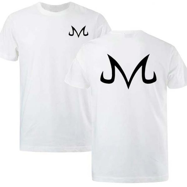 Dragon Ball Majin Buu Logo Summer White T Shirt Men buy online