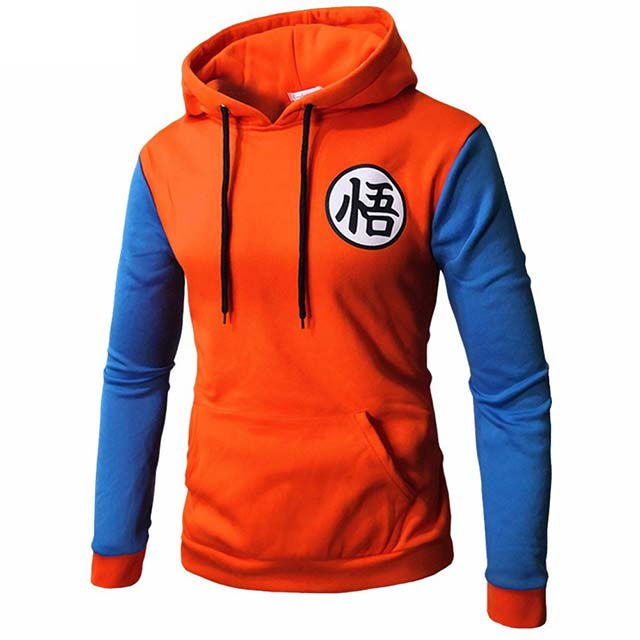 Dragon Ball Z Cosplay Hoodie Unisex Orange buy online