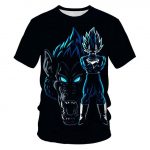 Dragon Ball Z Super Saiyan Blue Vegeta Workout 3D Printed Summer T Shirt buy online