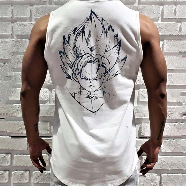 Dragon Ball Z Tank Top Goku Bodybuilding Fashion buy online