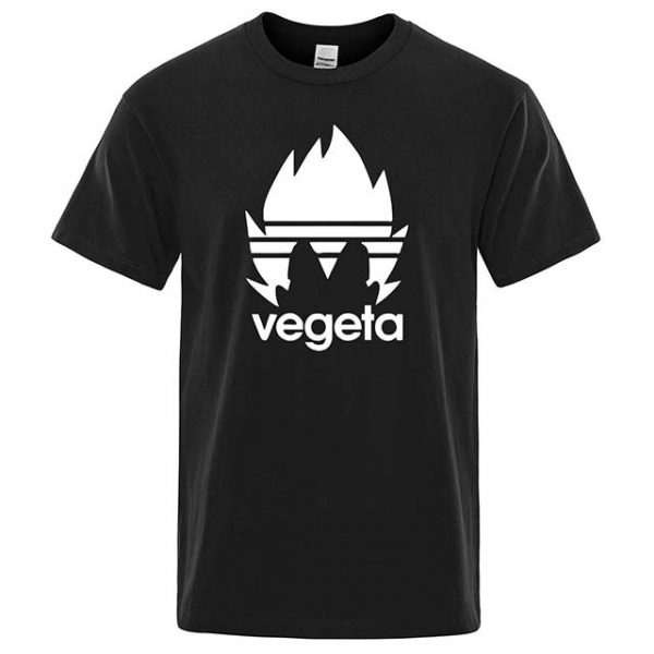 Dragon Ball Z Vegeta Name Short Sleeve Black T Shirt Men buy online