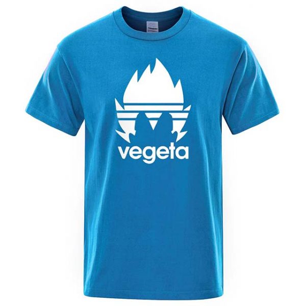 Dragon Ball Z Vegeta Name Short Sleeve Light Blue T Shirt Men amazon buy online