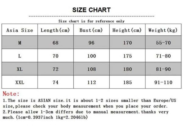 Gym DBZ Muscle Tank Tops Men's Fitness Clothing size chart buy online