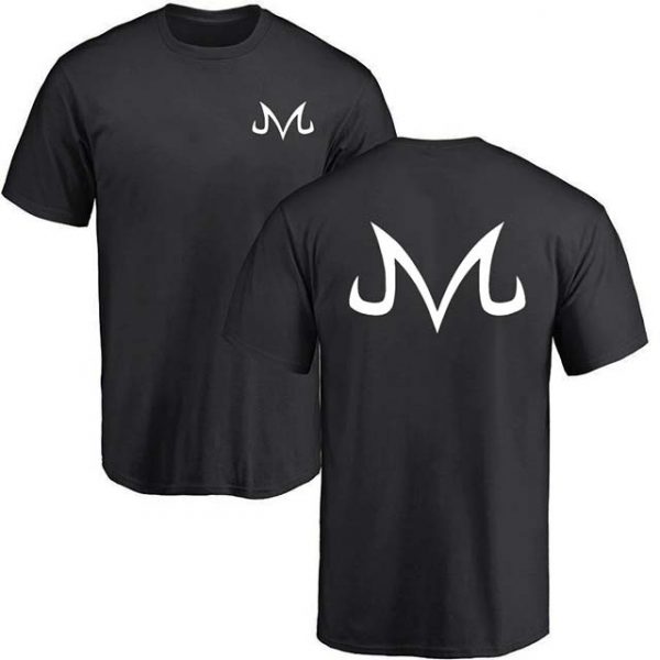 Majin Buu Logo Summer Black T Shirt Men buy online