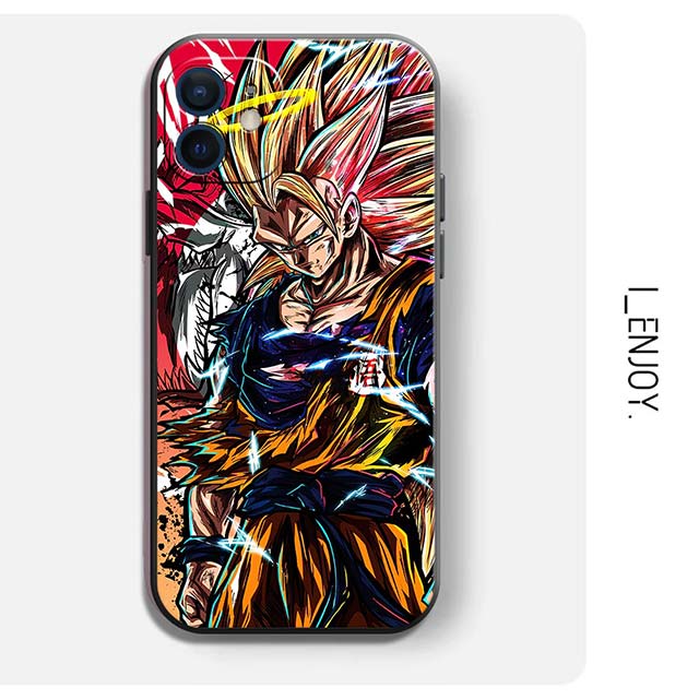 DRAGON BALL Goku Phone Case For iPhone 11 12 13 Anime buy online