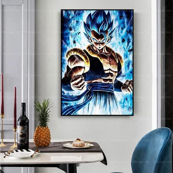 Goku Canvas Painting Dragon Ball Oil Art Poster amazon buyonline