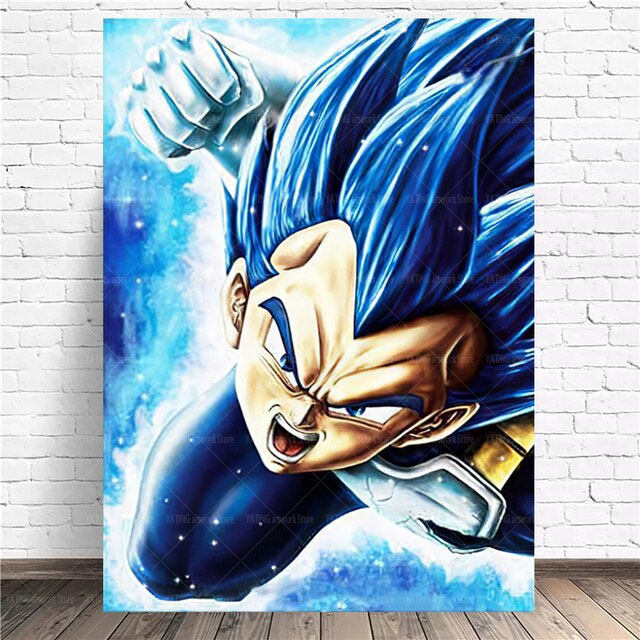 Vegeta Wall Decoration Dragon Ball Anime Poster buyonline