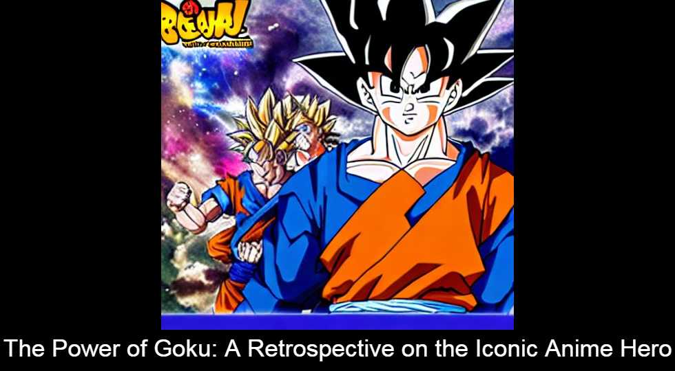 The Power of Goku A Retrospective on the Iconic Anime Hero dragon ball clothing