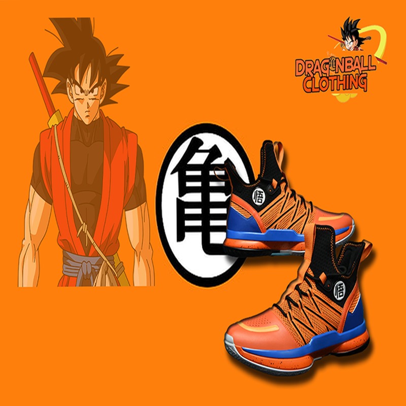 Son Goku Orange Anime Symbol Shoes