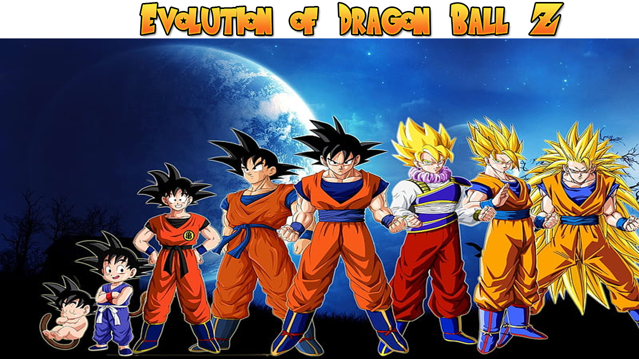 Evolution of Dragon Ball Z