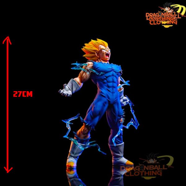 DBZ Majin Vegeta Anime Figure size chart