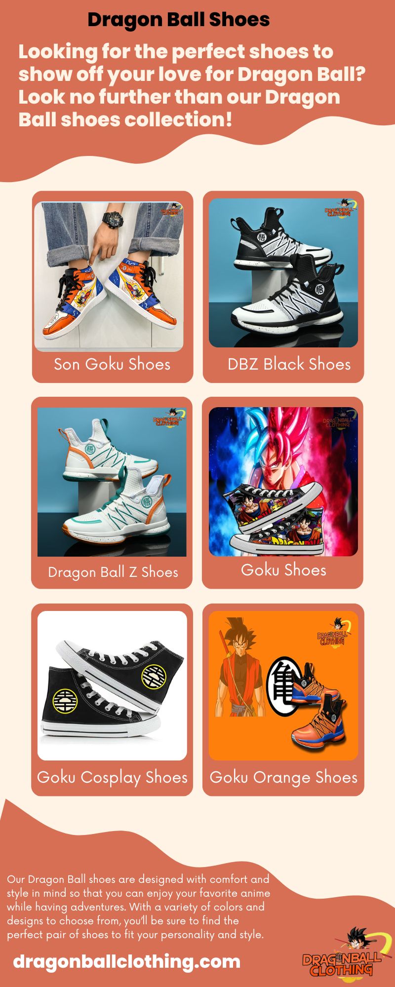 Dragon Ball Shoes