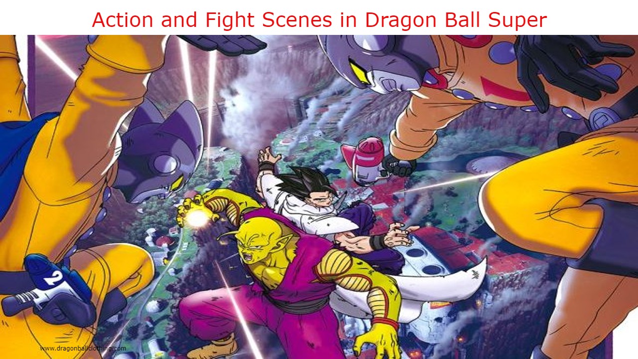 Action and Fight Scenes in Dragon Ball Super Hero