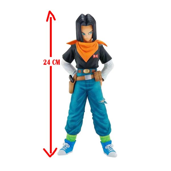 Dragon Ball Z Android 17 Action Figure size chart