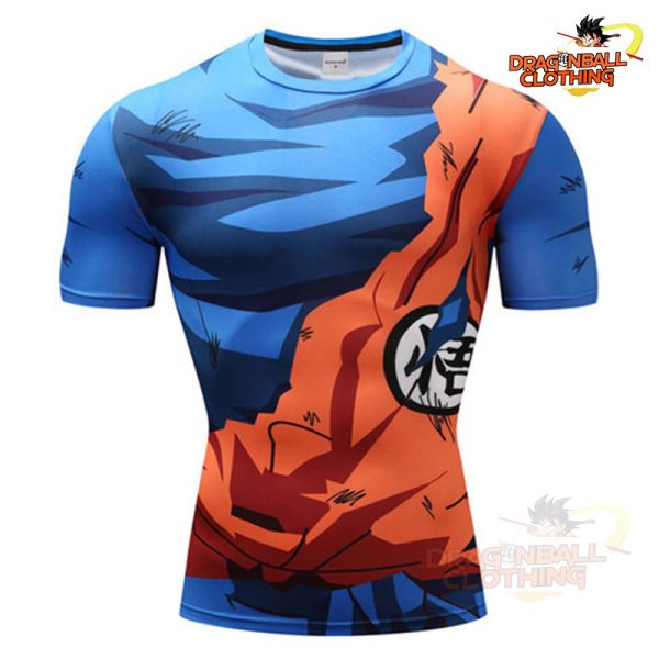 Dragon Ball Z Goku 3D T Shirt Slim Fit amazon