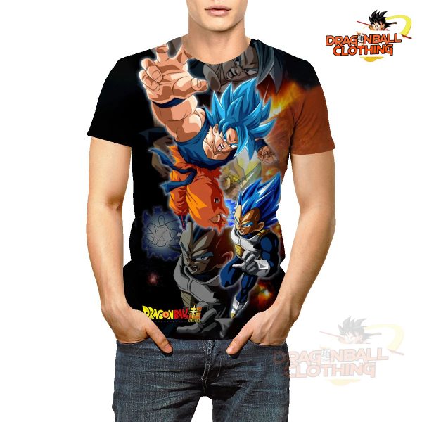Dragon Ball Z Goku Vegeta Summer Tshirts amazon