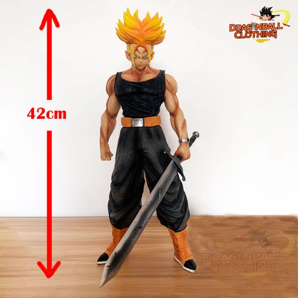 Dragon Ball Z Trunks Action Figure size chart