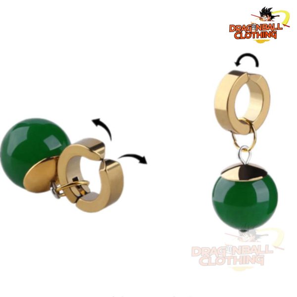 Dragon ball Green Earrings shop amazon
