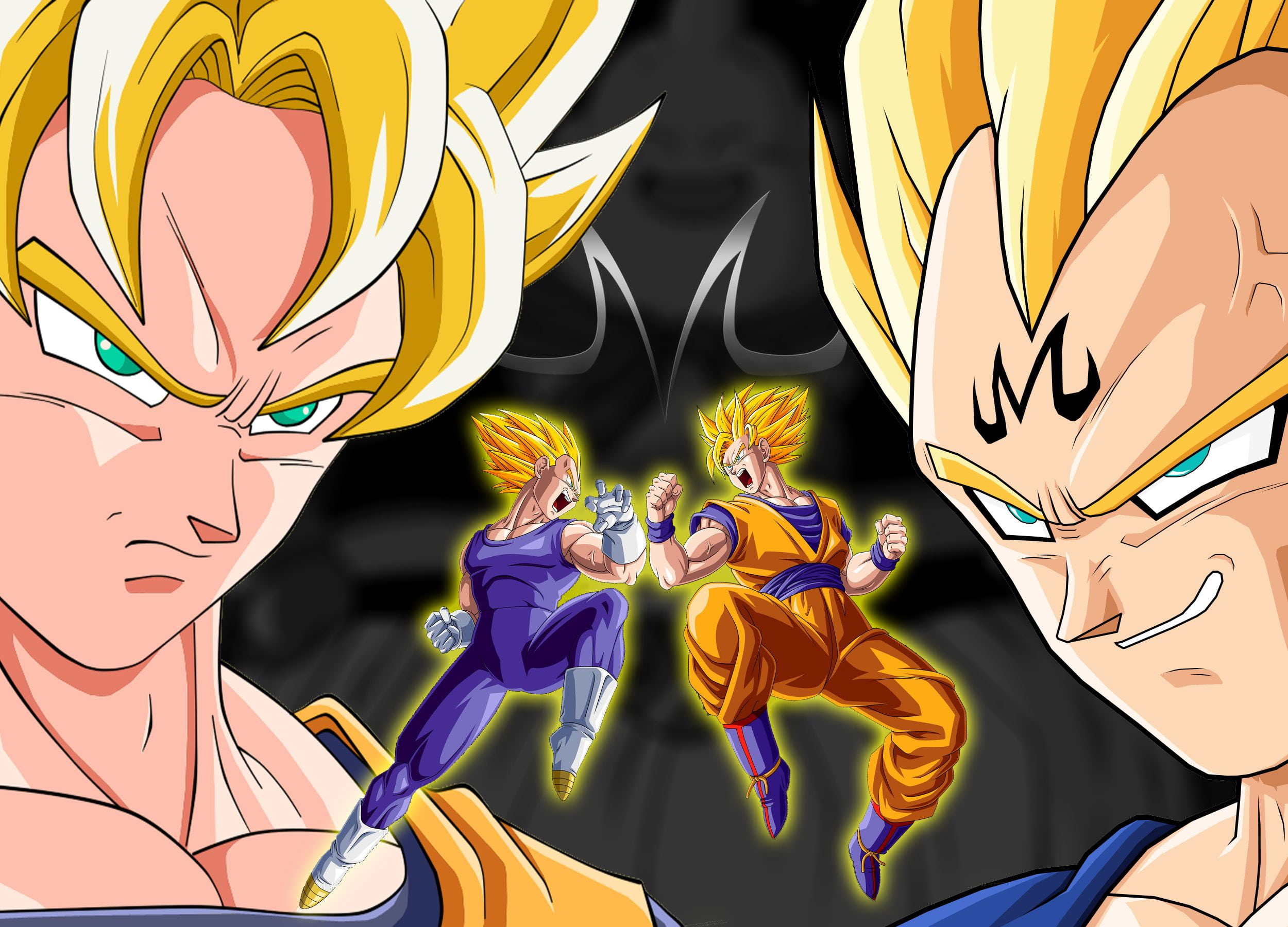 Goku vs. Majin Vegeta