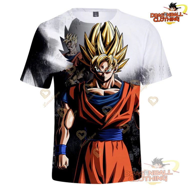 Dragon Ball Z Super Saiyan Goku T-shirt - Dragon Ball Z Merch