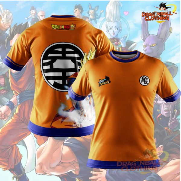 Dragon Ball Z Super Saiyan T-Shirt (Jersey) amazon