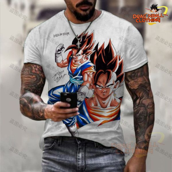 Dragon Ball Z vegito Streetwear Tshirt amazon