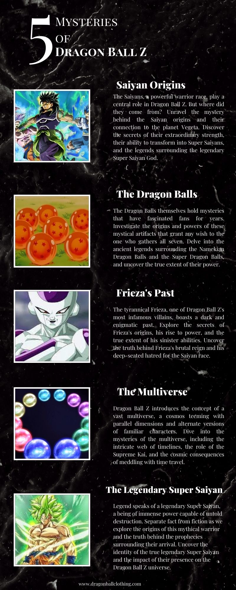 Mysteries of Dragon ball z