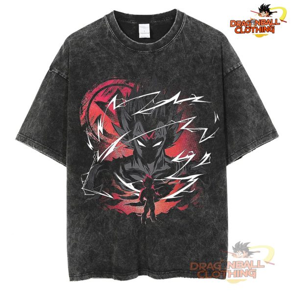 Dragon Ball Hip Hop Oversized Majin Vegeta T-Shirts