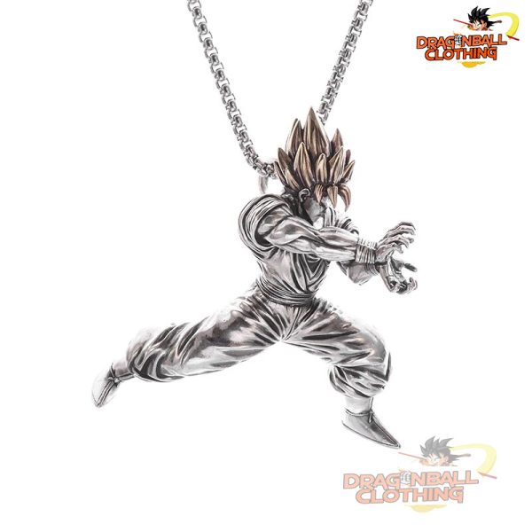 Dragon Ball Z Super Saiyan Goku Necklace amazon