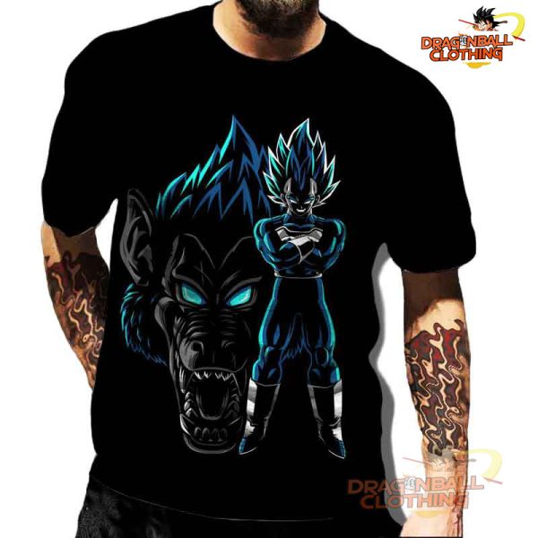 Dragon Ball Z Vegeta New Summer Fashion 3D Print T-shirt amazon