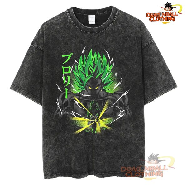 Dragon Ball Z Hip Hop Streetwear Legendary Broly T-Shirt