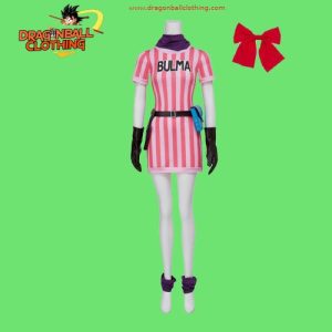 anime clothing Bulma cosplay costume