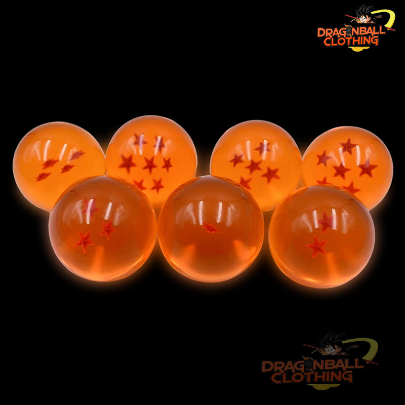 Dragon Ball Z Crystal Dragon Balls 7 Stars 7pcs Anime 3.5cm Dragon Balls 