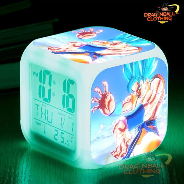 Anime Dragon Ball Z Clocks Super Saiyan Son Goku Alarm Clock amazon