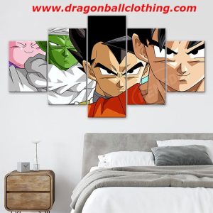 Goku Vegeta Piccolo Majin Wall Art