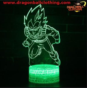 Vegeta 3D Green Lamp Anime Night Light 