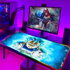 Vegeta-Super-Saiyan-Blue-DBZ-RGB-Gaming-Mouse-Pad