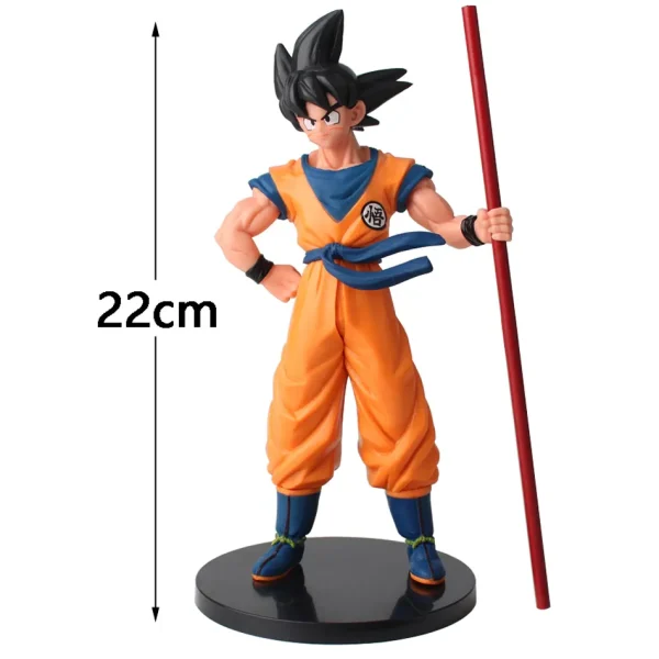 22cm Son Goku Super Saiyan Figure Anime Dragon Ball Goku size chart