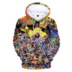 DBZ All Character Anime Hoodie 3d Printed Unisex amazon