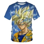 Dragon Ball Son Goku 3D Print Kids T Shirt Summer Fashion Casual T-shirt amazon