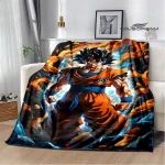 DBZ 3d Goku Blankets Anime Arctic Wool