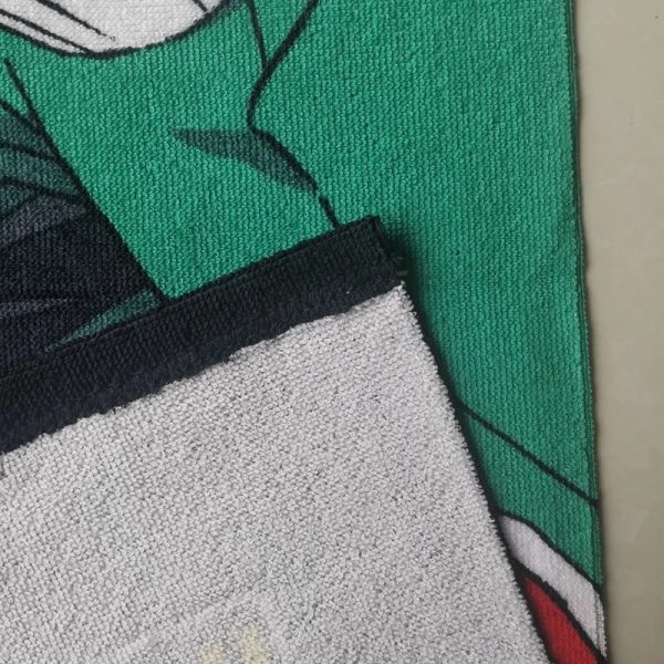 Fashion Anime All DB 3d Beach Towel size chart