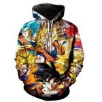 New Dragon Ball Z Goku All Forms hoodiess