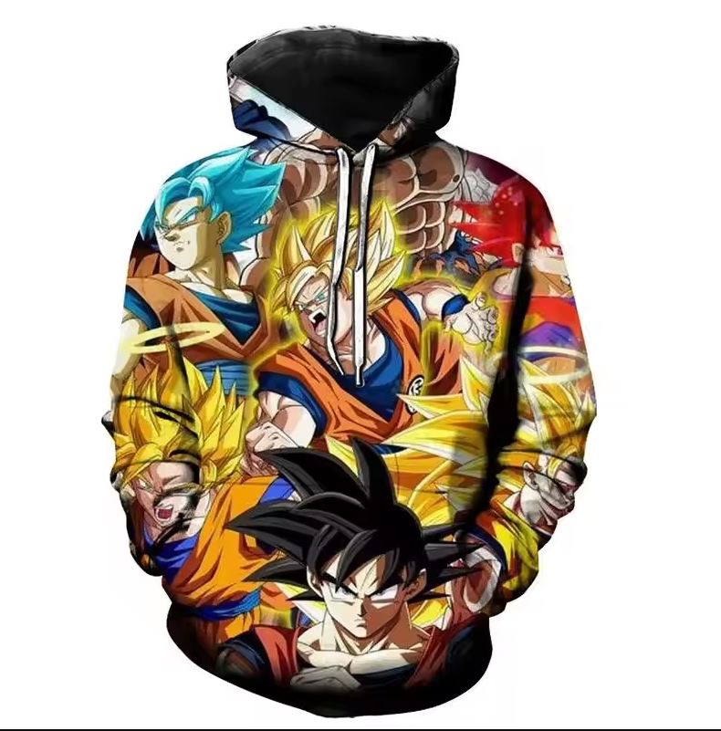 New Dragon Ball Z Goku All Forms hoodiess