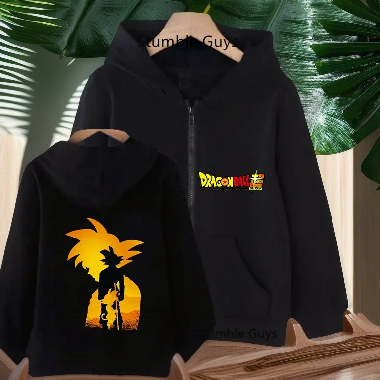Dragon Ball Z Black Hoodie Casual Unisex