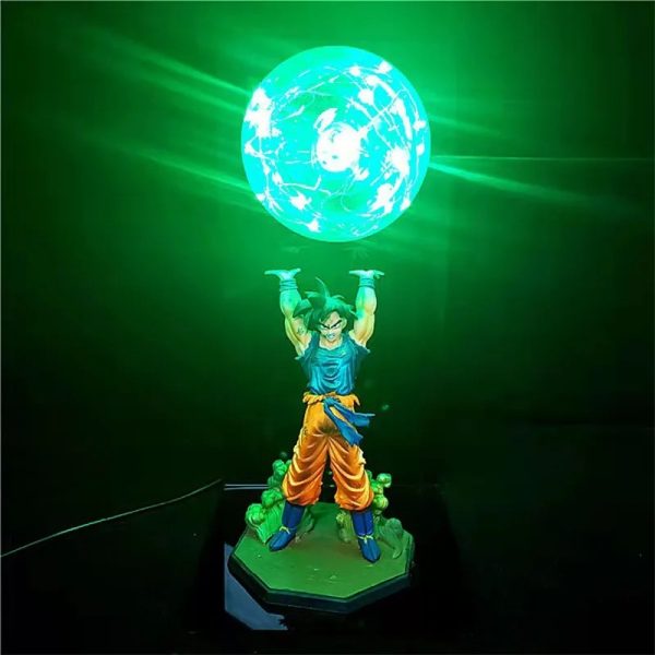 Ultra Instinct Son Goku Strength green Bombs Figure
