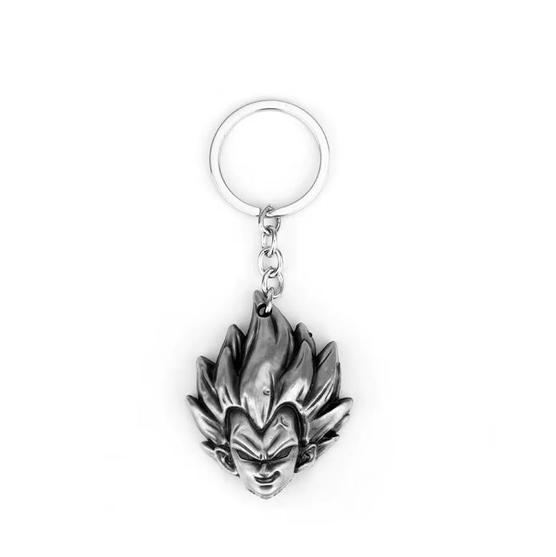 Dragon Ball Super Vegeta Metal silver Keychain