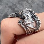 Gragon Ring Gotic Punk Style
